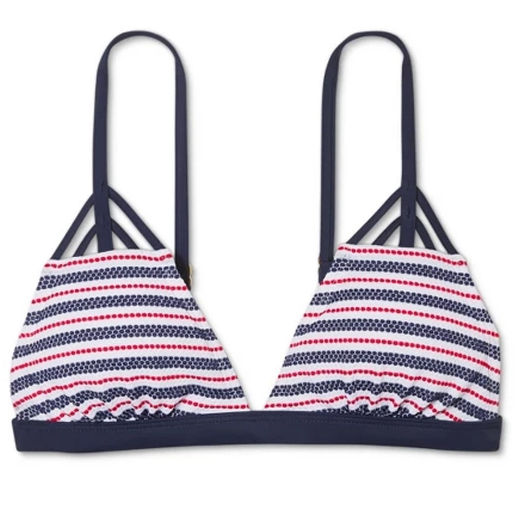Xhilaration Strappy Pique Cheeky Bikini Bo… - Picture 6 of 9